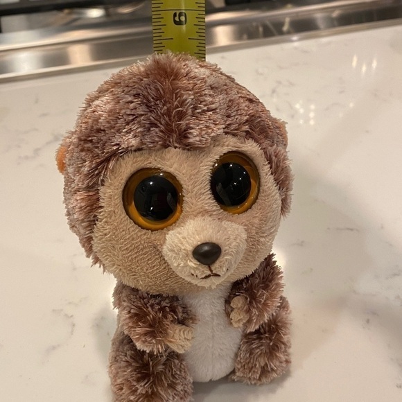 Ty Beanie Boos Spike the Hedgehog 2011 Solid Eyes No Heart Tag - Picture 9 of 9